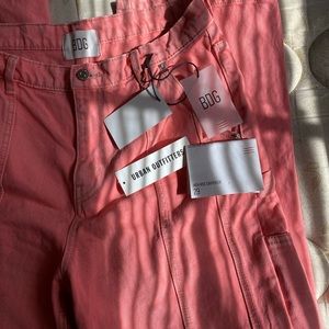 urban outfitters BDG pink carpenter pants
